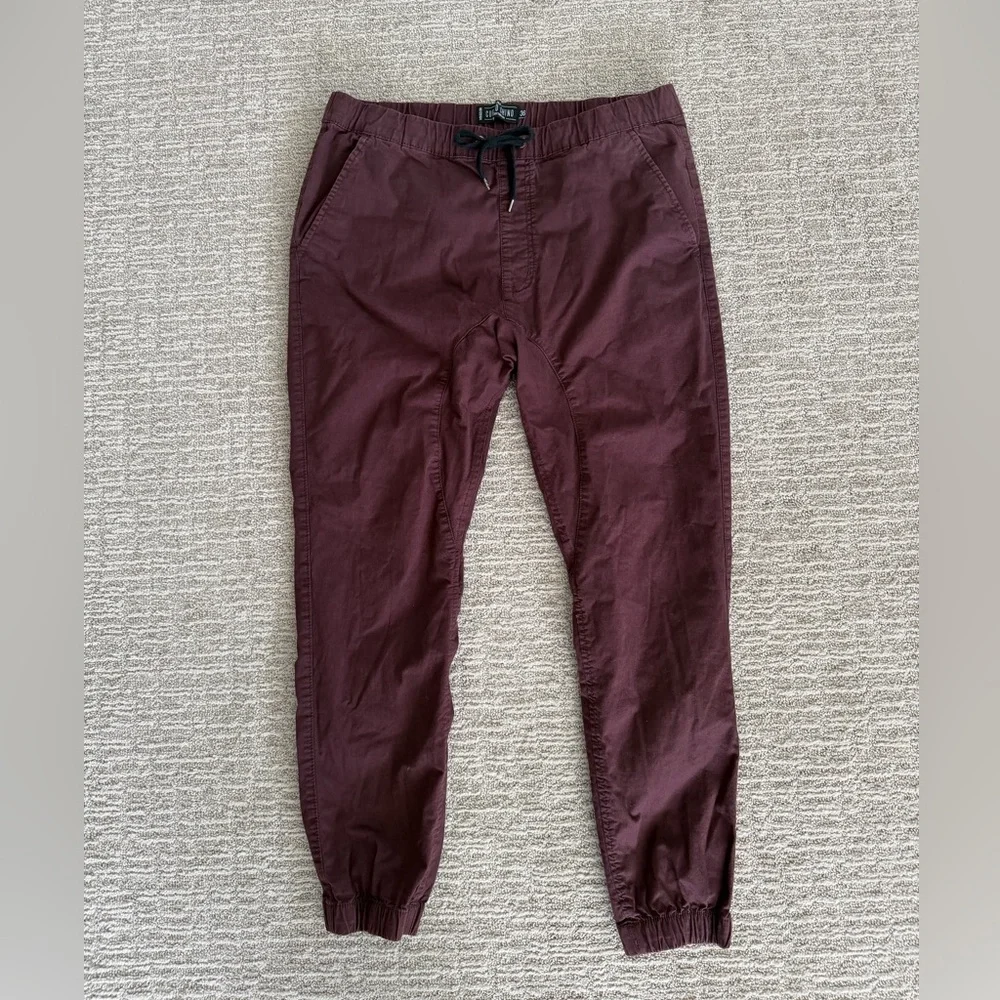 Cotton On Men's Jogger Pants - Burgundy